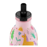 24 Bottles Clima drikkeflaske Sugerør Barn 330 ml - Magic Friends