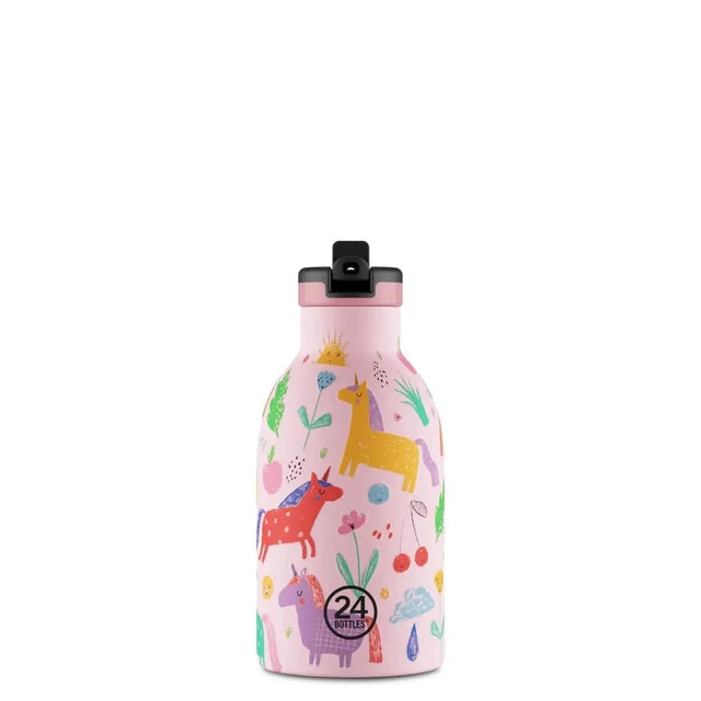 24 Bottles Clima drikkeflaske Sugerør Barn 330 ml - Magic Friends Suztain.no