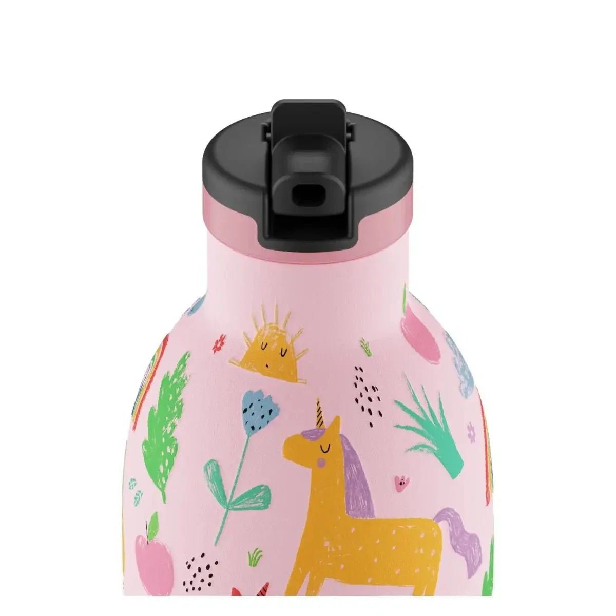 24 Bottles Clima drikkeflaske Sugerør Barn 330 ml - Magic Friends
