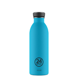 24Bottles Urban drikkeflaske 500 ml i rustfritt stål, Lagoon Blue
