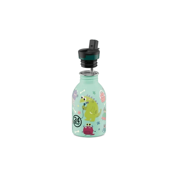 24Bottles Urban Drikkeflaske Barn 250 ml Spooky Friends i rustfritt stål, detaljbilde