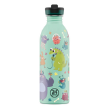 24Bottles Urban drikkeflaske barn 500 ml Spooky Friends med matt overflate og spøkelser i 3D
