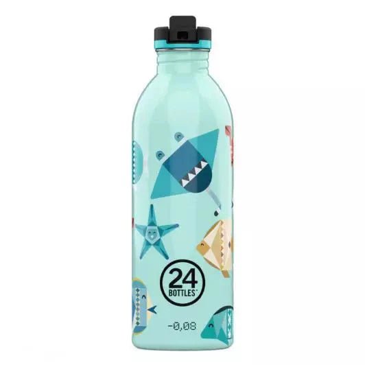 24Bottles Urban Drikkeflaske Barn 500ml - Sea Friends - Suztain.no 