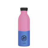 24 Bottles Urban Drikkedunk 500 ml - Reactive Pink / Blue - Suztain.no 