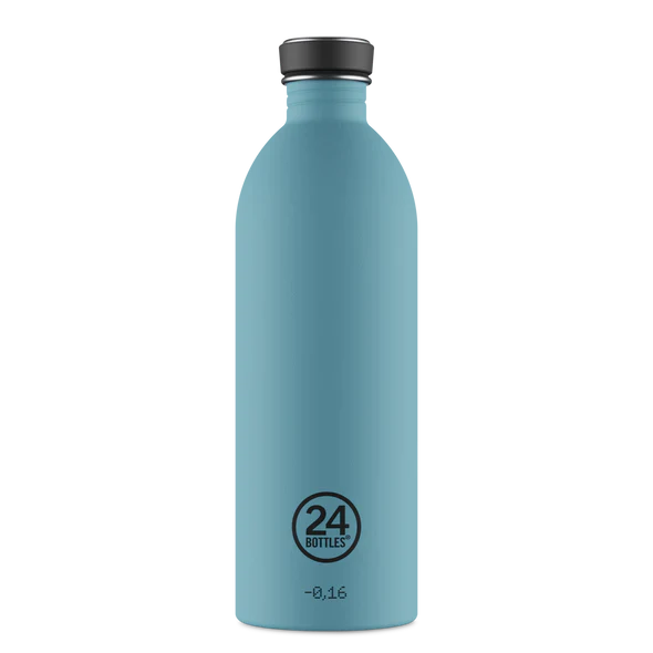 24 Bottles Urban drikkeflaske 1000 ml - Powder Blue Suztain.no