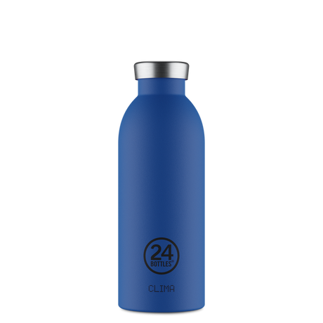 24Bottles Clima Drikkeflaske 500 ml - Gold Blue forfra