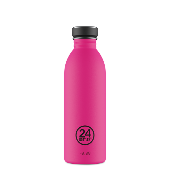 24Bottles Clima Bottle 500 ml Passion Pink – Termos og drikkeflaske i rustfritt stål, vakuumisolert for varme og kalde drikker