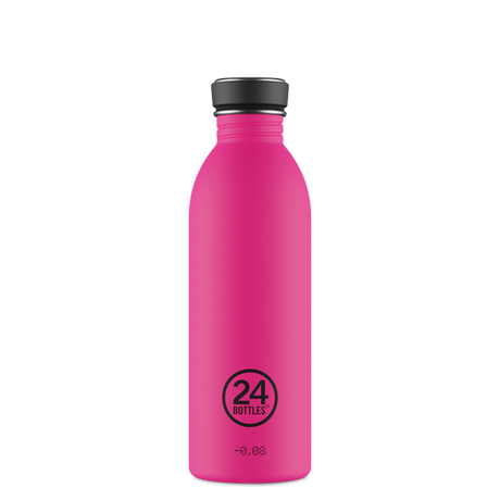 24Bottles Clima Bottle 500 ml Passion Pink – Termos og drikkeflaske i rustfritt stål, vakuumisolert for varme og kalde drikker