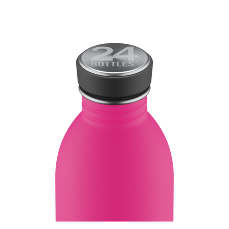 24Bottles Clima Bottle Passion Pink – Lekkasjesikker kork, termosflaske i rustfritt stål, perfekt for kaffe og te