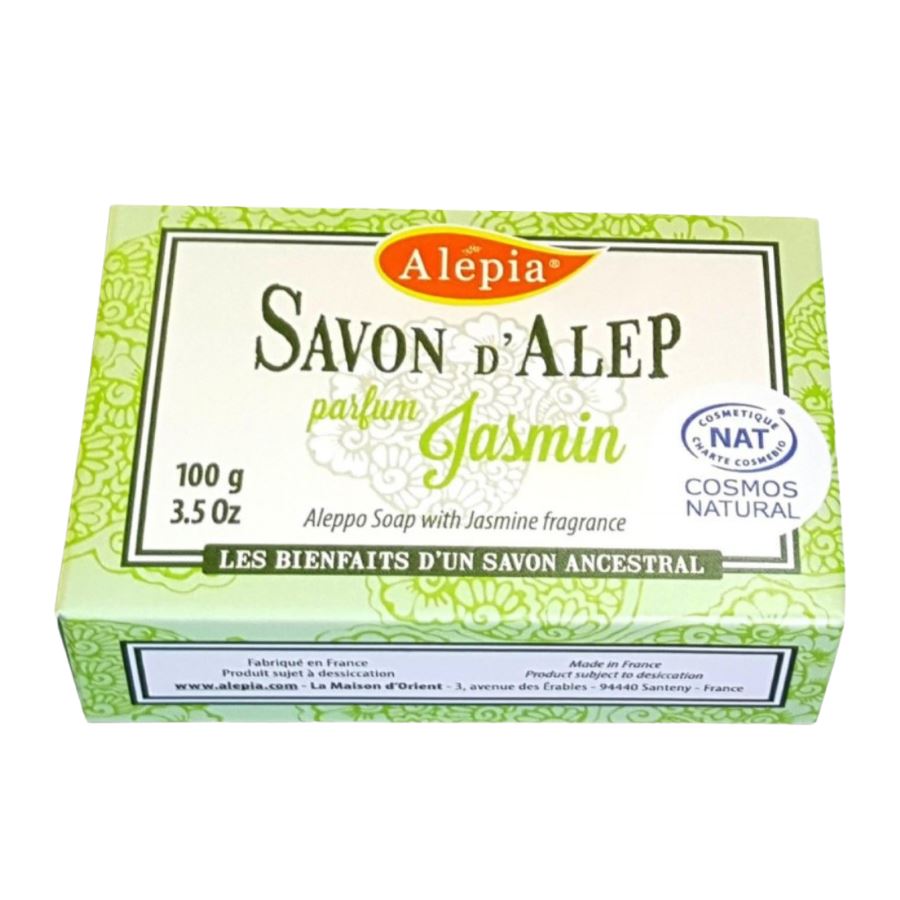 Alépia Prestige - Aleppo Soap – Jasmin – 100g - Suztain.no 