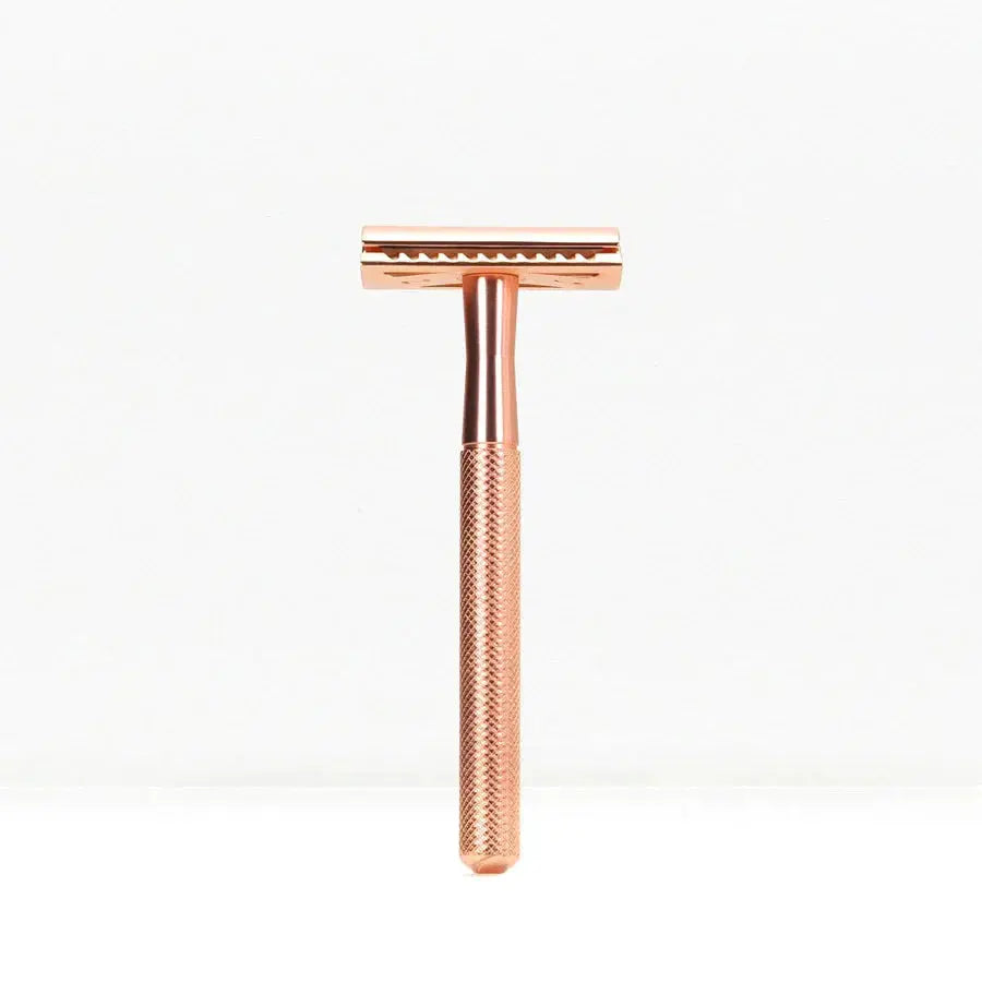 Bambaw Safety Razor - Rose Gold - Suztain.no 