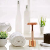 Bambaw Safety Razor med holder - Rose Gold - Suztain.no 