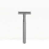Bambaw Safety Razor med holder - Silver - Suztain.no 