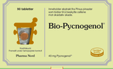 Pharma Nord Bio-Pycnogenol, forside av grønn eske med 90 tabletter