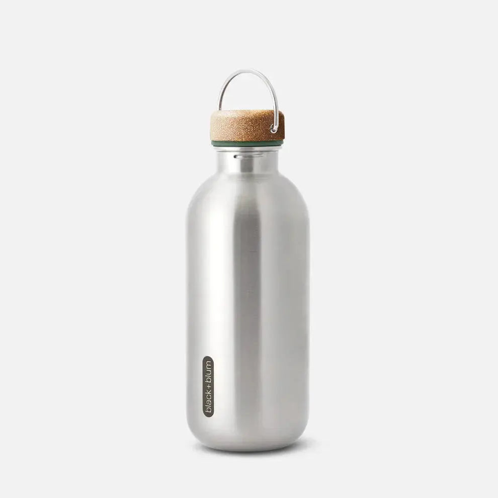 Black & Blum Drikkedunk Rustfrit Stål 600 ml - Olive - Suztain.no 