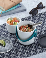 Black & Blum Madkasse Original Rund 900 ml - Ocean - Suztain.no 