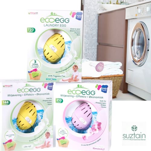 Ecoegg Vaskeegg - 720 vask - Blomsterduft - Suztain.no 