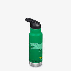Klean Kanteen Termoflaske I rustfritt Stål Til Barn 355 ML - Dino Skate Suztain.no
