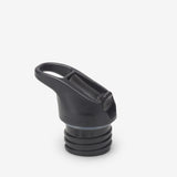 Klean Kanteen Classic Flip Seal Sport Cap uten sugerør i svart, sett fra siden