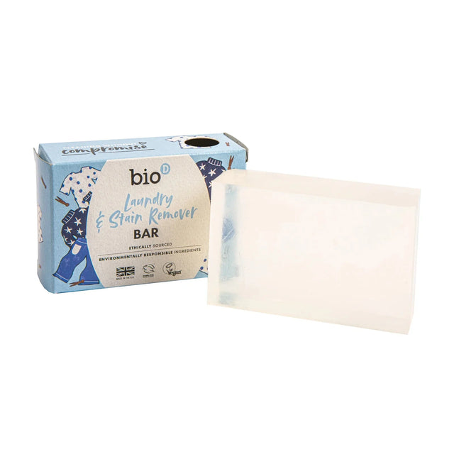 BIO-D Flekkfjerner i såpestykke - 90 g Suztain.no