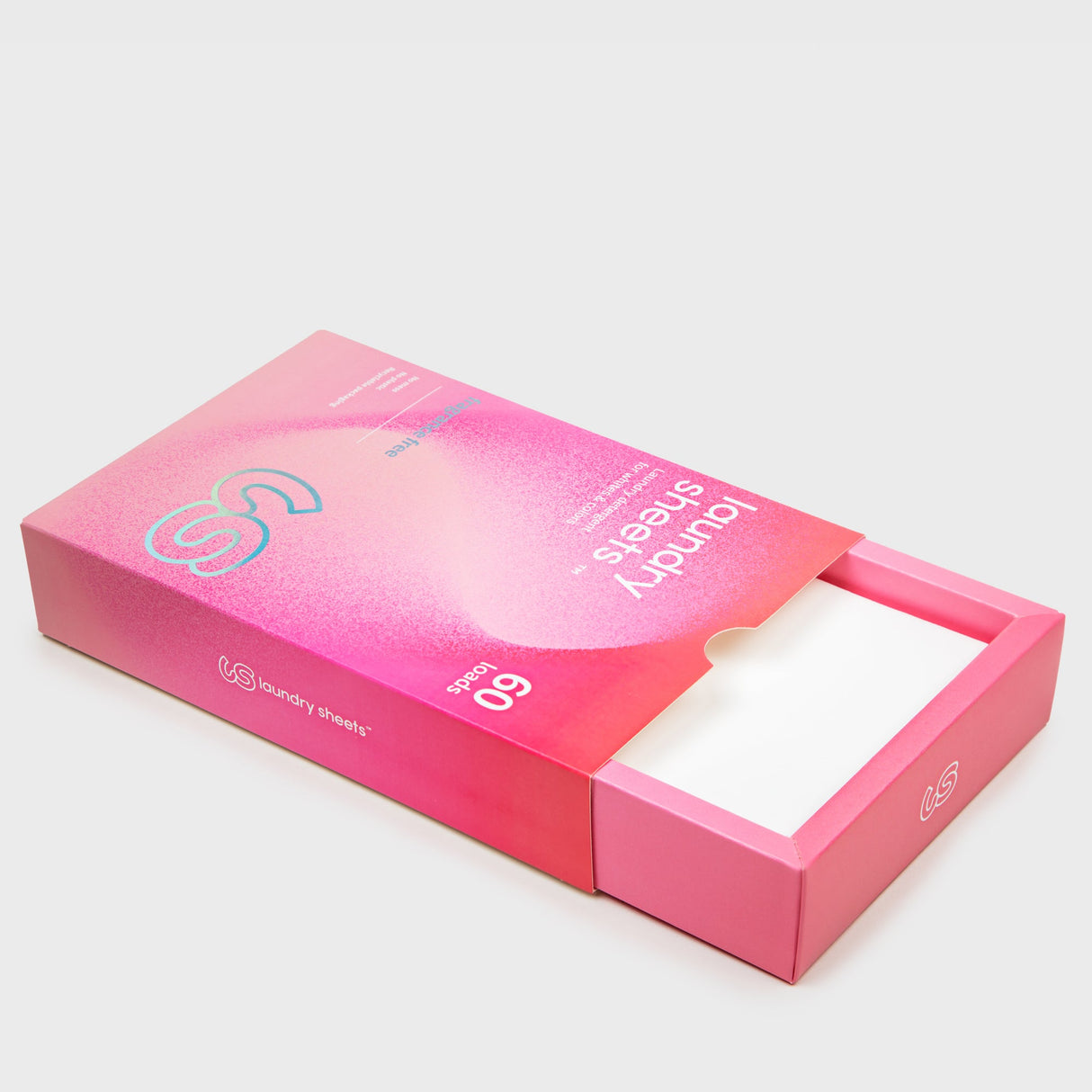 Laundry Sheets™ Tøyvask- 60 ark - Uten duft