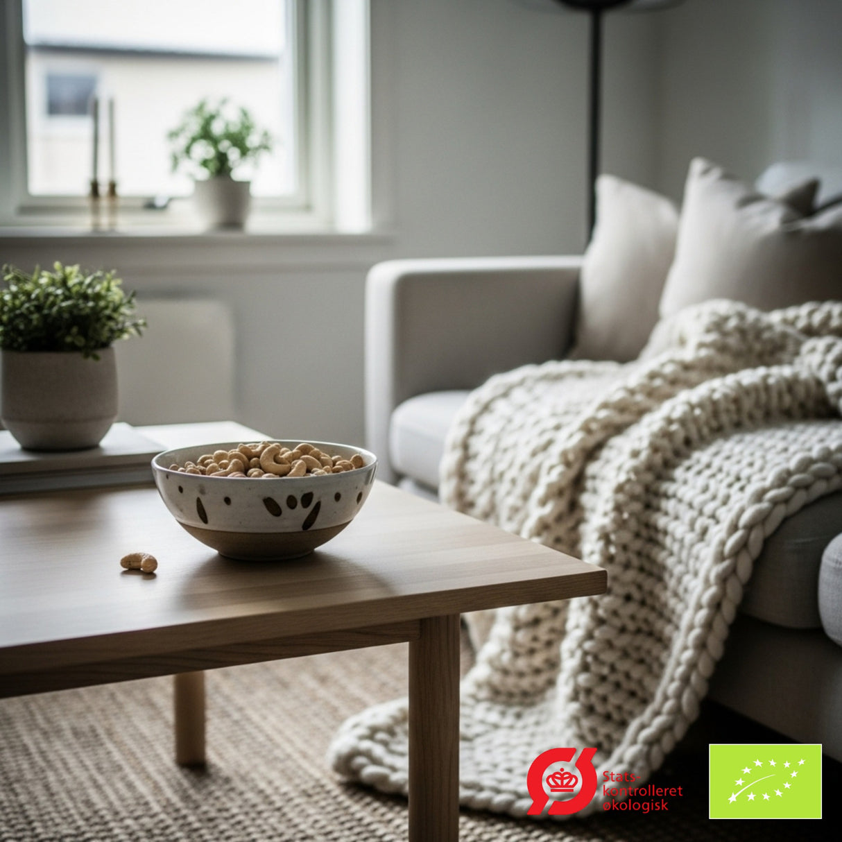 Økologiske Cashewnøtter - 1 kg