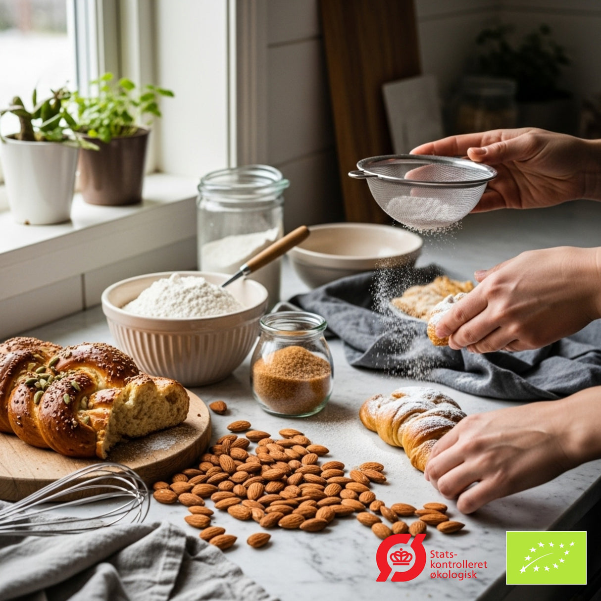 Økologiske Mandler Valencia - 1 kg