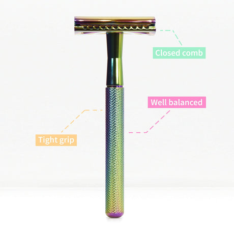 Bambaw Safety Razor - Rainbow - Suztain.no 