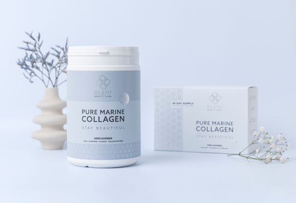 Plent Marine Collagen - Naturell 300 gram - Suztain.no 