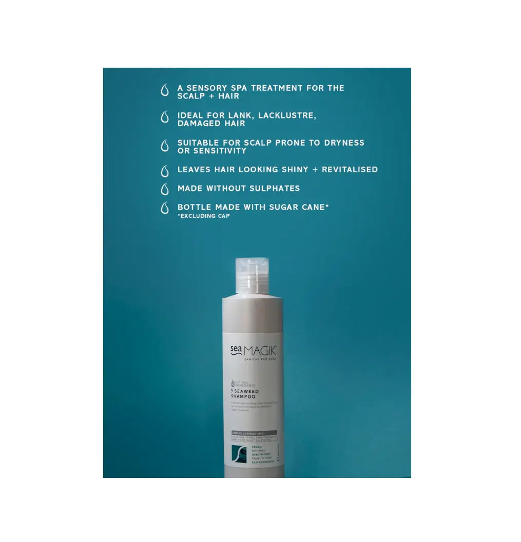 Sea Magik 3 Seaweed Shampoo – 300 ml - Suztain.no 