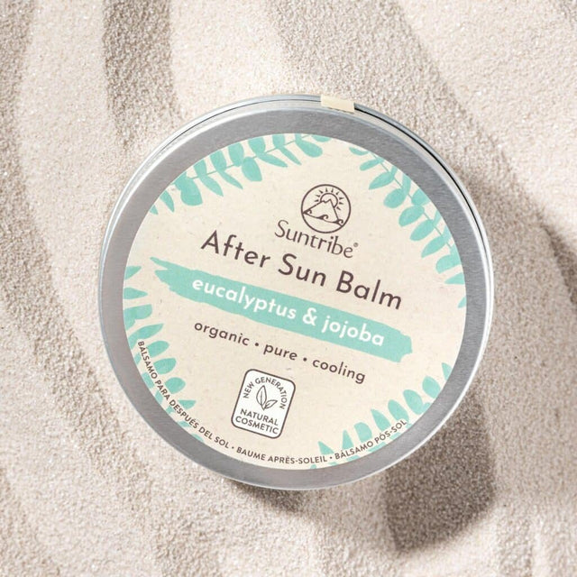 Suntribe All Natural Aftersun Balm Eucalyptus & Jojoba, 100 ml - Suztain.no Suztain.no