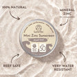 Suntribe Naturlig solkrem for Ansikt & Sport Mini Solcreme SPF 50 - Mud Tint - Suztain.no 