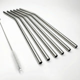 Suztain Sugerør i stål - 5mm - 6 stk