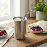 Suztain Sugerør i stål - 5mm - 6 stk