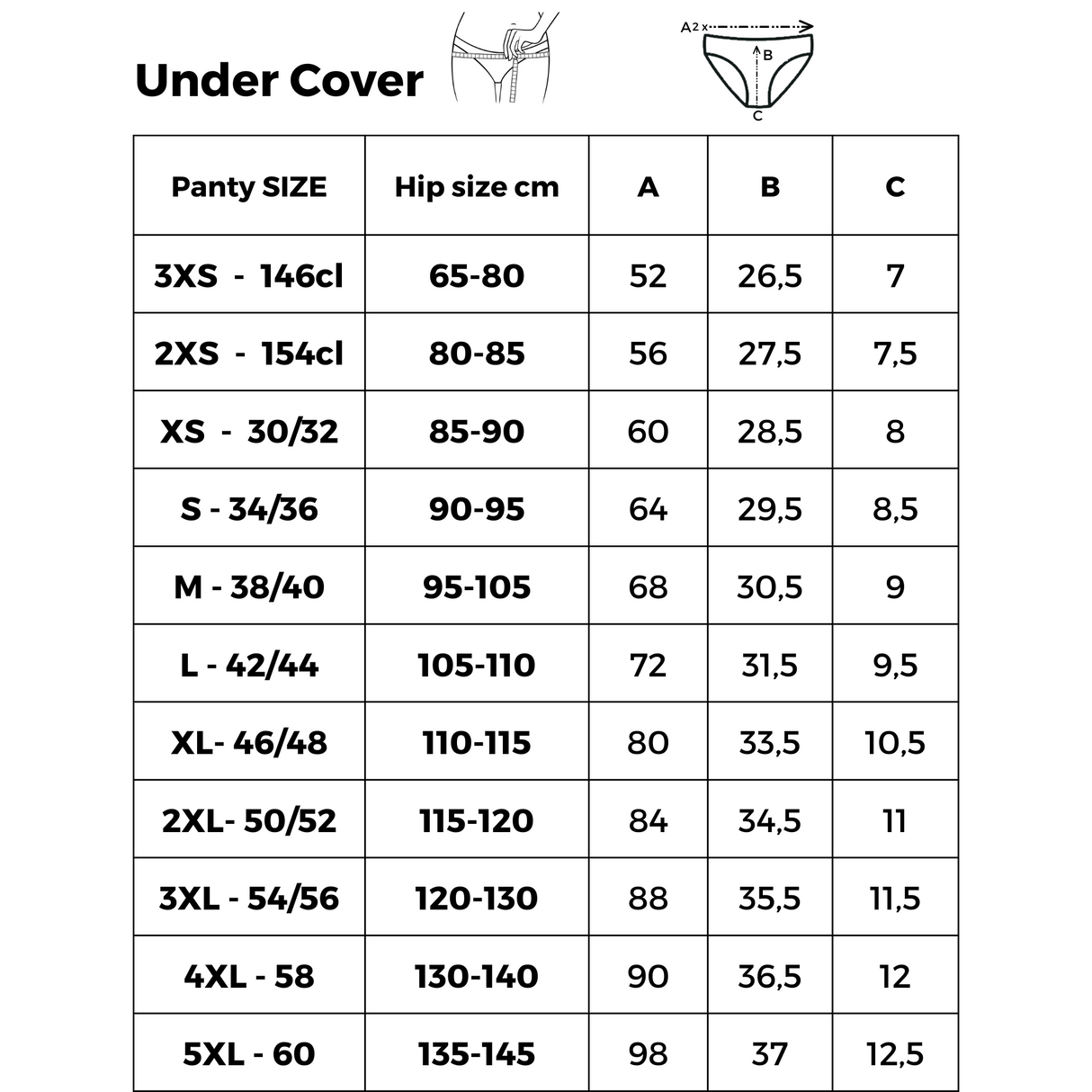 Comfydence Under Cover Menstruasjonstruse – Heavy Flow - Suztain.no 