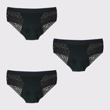 WUKA Ultimate™ Lace Hipster Brief – Medium Flow - Suztain.no 
