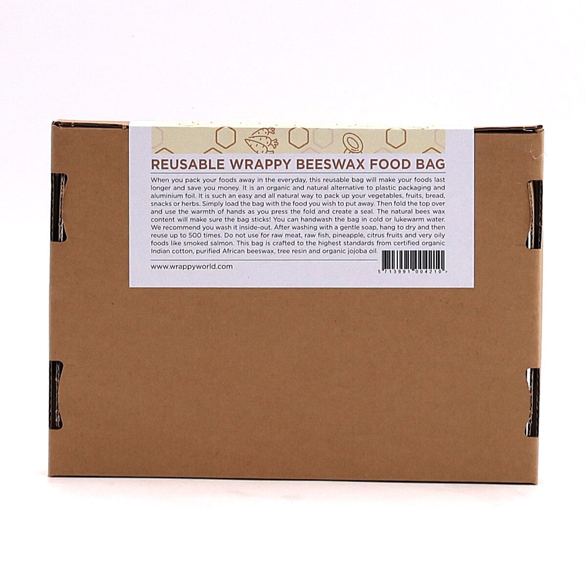 Wrappy Brødpose - Large Suztain.no