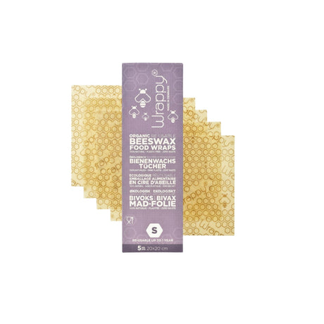 Wrappy® Bivokspapir - Small 5 stk