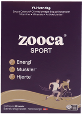 Zooca® SPORT - Omega-3 60 kapsler - Suztain.no