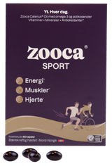 Zooca® SPORT - Omega-3 60 kapsler - Suztain.no