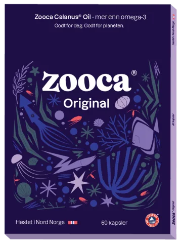 Zooca® Original - Omega-3 60 kapsler - Suztain.no 