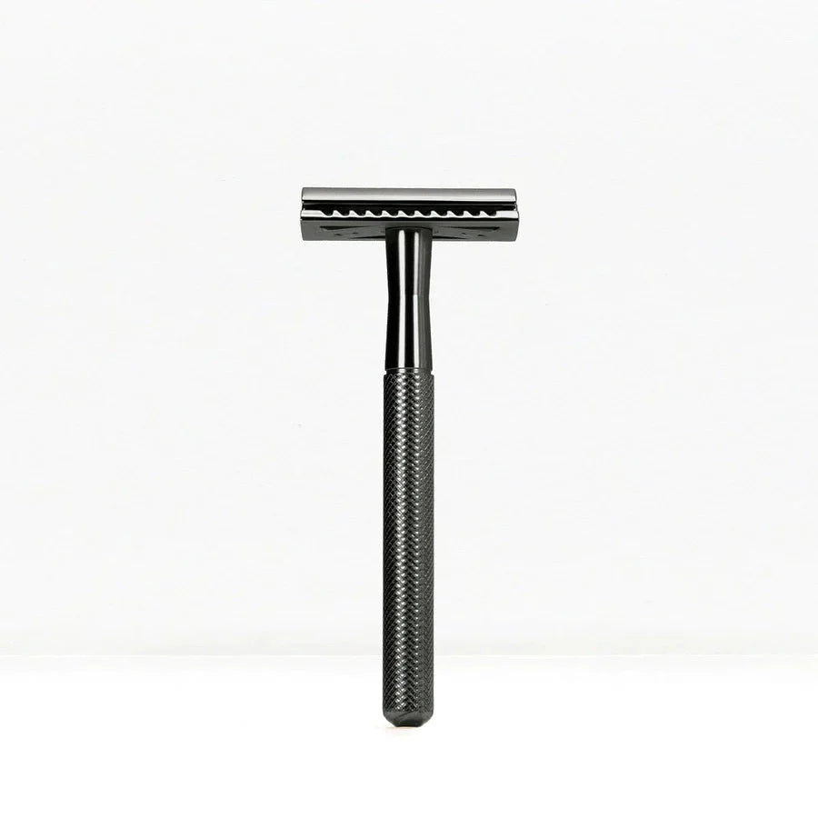 Bambaw Barberskraber Safety Razor - Black - Suztain.no 