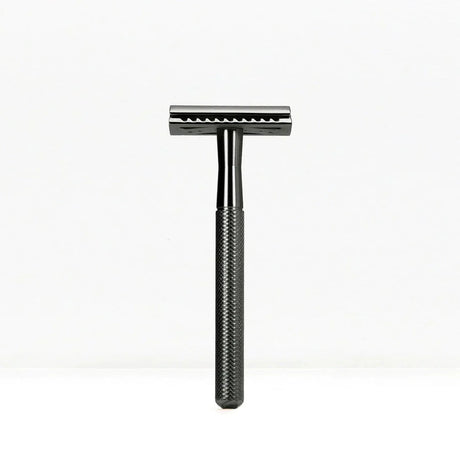 Bambaw Barberskraber Safety Razor - Black - Suztain.no 