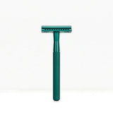 Bambaw Safety Razor med holder - Sea Green - Suztain.no 