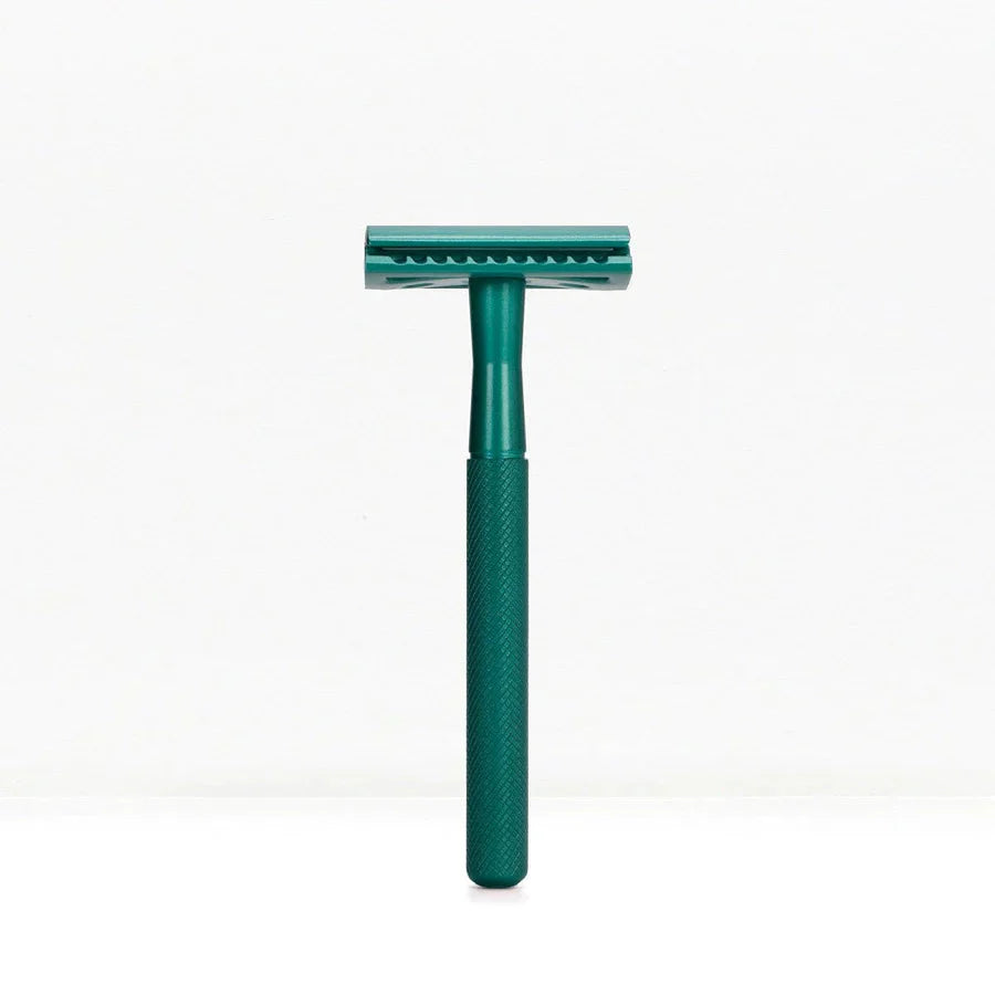 Bambaw Barberskraber Safety Razor - Sea Green - Suztain.no 