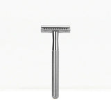 Bambaw Safety Razor med holder - Silver - Suztain.no 