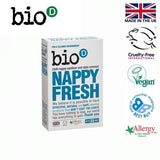 BIO-D - Nappy Fresh - 500g - Desinfeksjon for klesvask - Suztain.no 