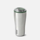 black+blum Termokopp Tumbler Olive i rustfritt stål og plast, sett fra siden på hvit bakgrunn