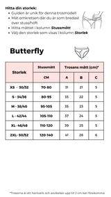 Comfydence Butterfly Menstruasjonstruse - Heavy Flow - Suztain.no 