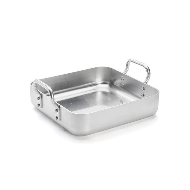 de Buyer Ildfast Form i rustfritt stål 30 cm med håndtak i minimalistisk design Suztain.no